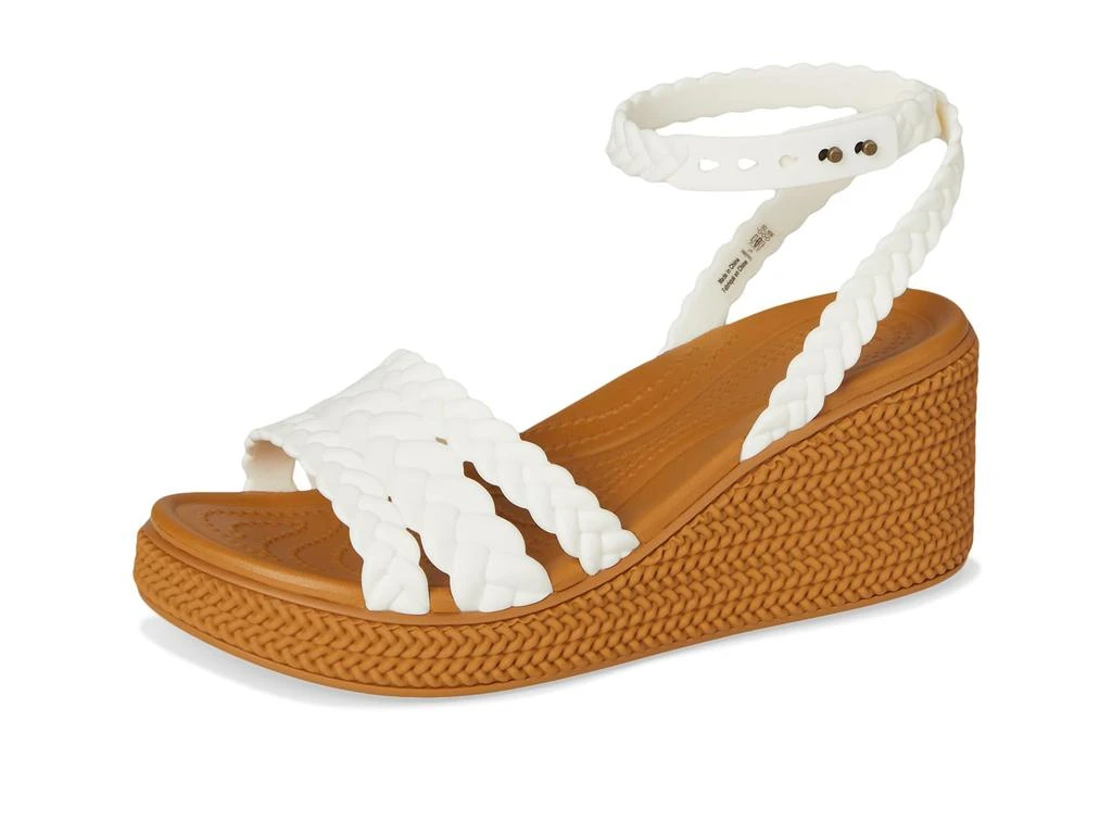 Crocs Brooklyn Ankle Strap Wedge Platform Sandals 7