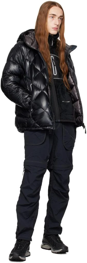 and wander Black Lightweight Down Jacket 4