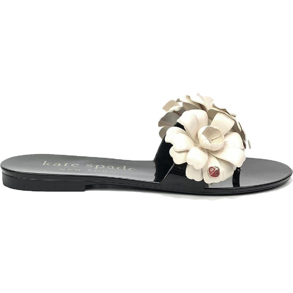 Kate Spade Jaylee Womens Jelly Flat Slide Sandals 2