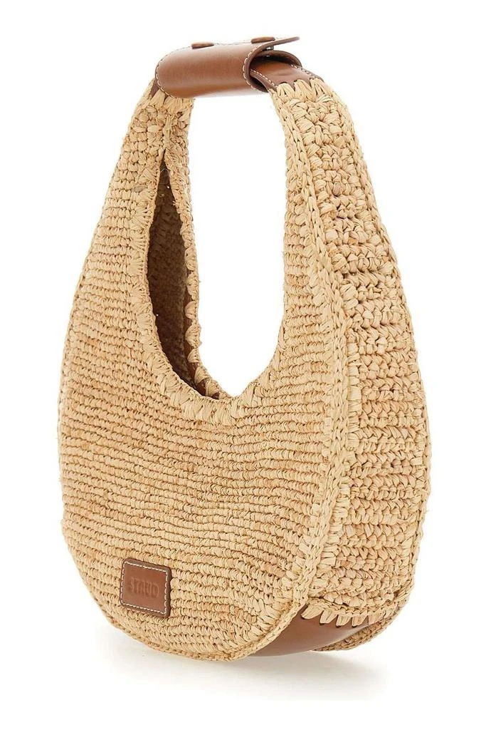 Staud Staud Moon Raffia Tote Bag 3