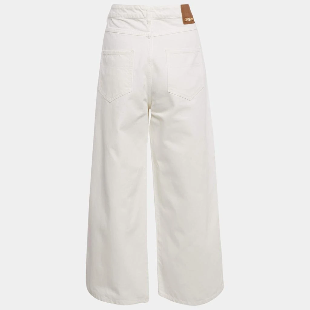 Jacquemus Jacquemus White Denim Le Coup de Soleil Wide Leg Jeans M/Waist 32" 2