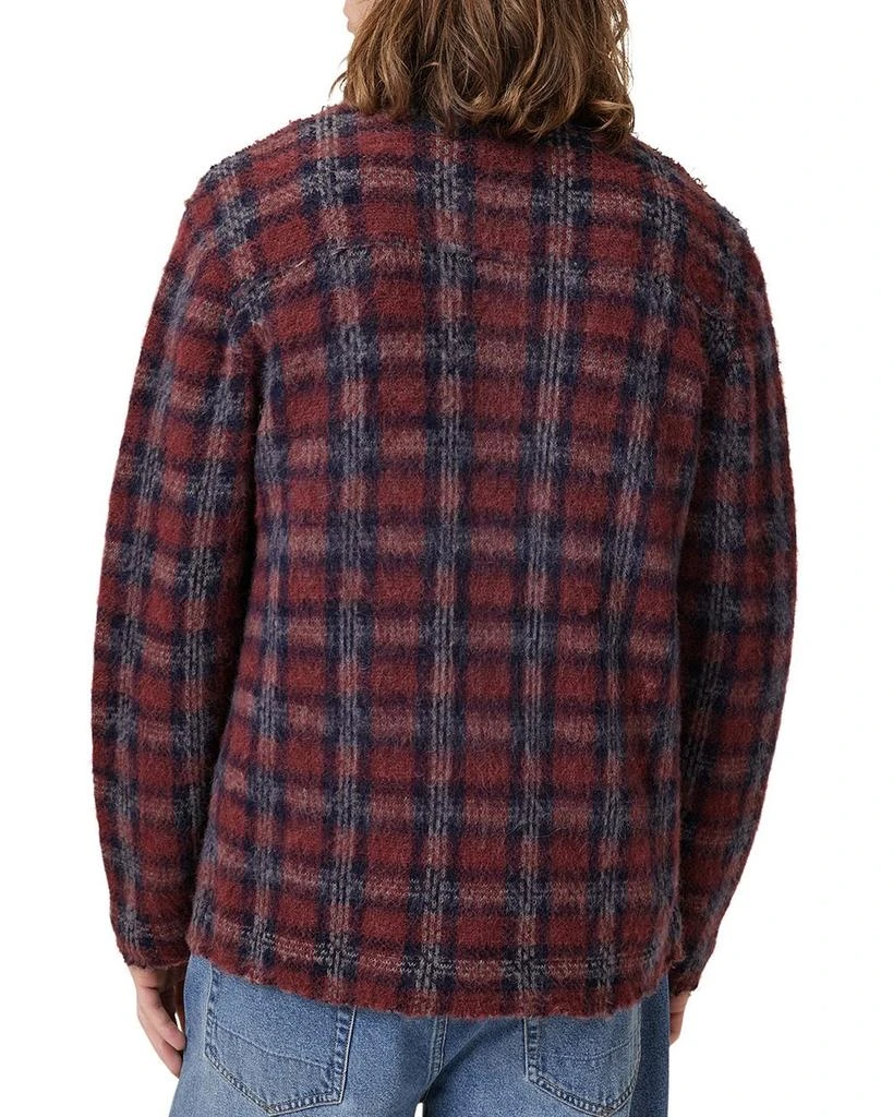 ALL SAINTS Austin Jacquard Checks Cardigan 4