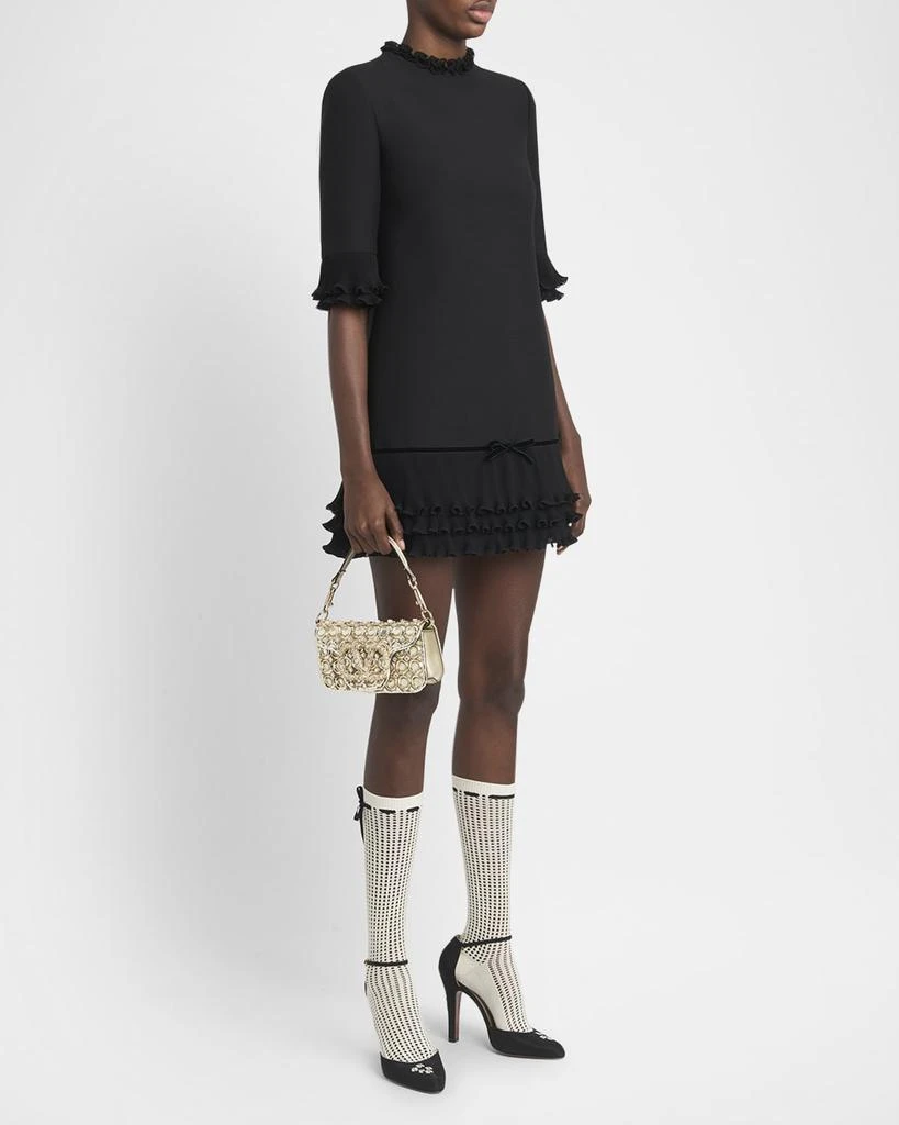Valentino Loco Small Mirror Embellished Shoulder Bag 6