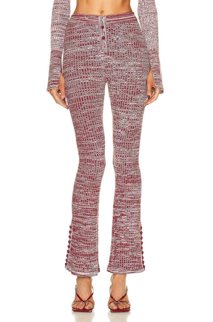 Live The Process Live The Process - Marl Flare Pant 1