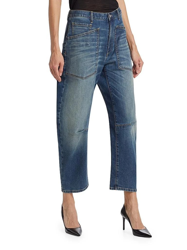Nili Lotan Shon Barrel Jeans 4