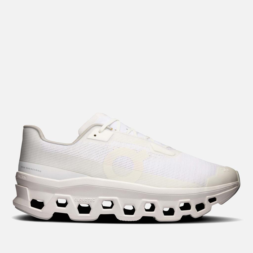 On Men's Cloudmonster Void Running Trainers - White/White