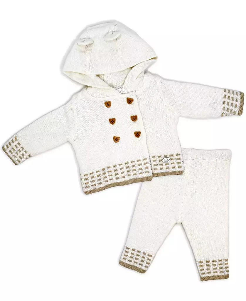 Rock-A-Bye Baby Boutique Baby Boys and Girls Jacket and Trouser Knitted, 2-Piece Set