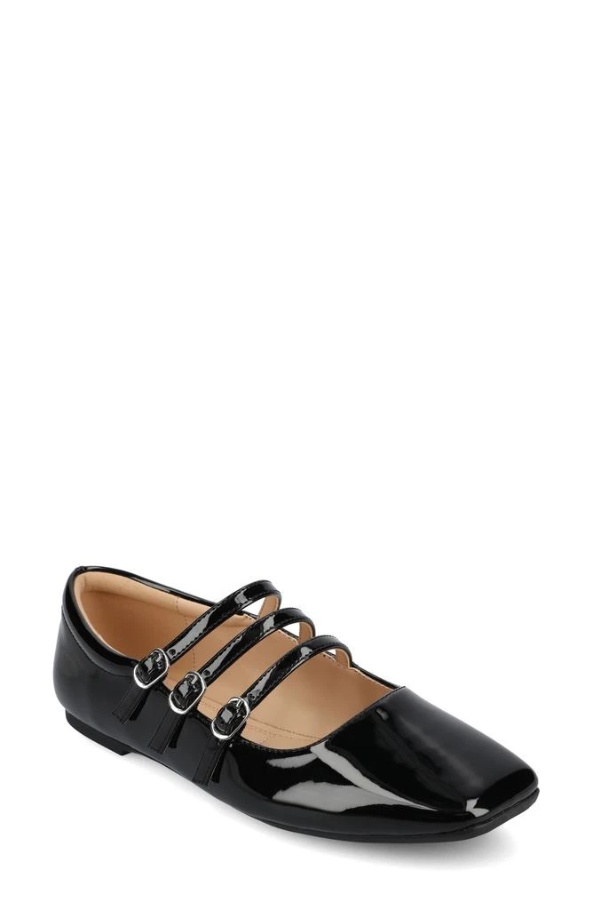 Journee Collection Darlin Multi Strap Mary Jane Flat 1