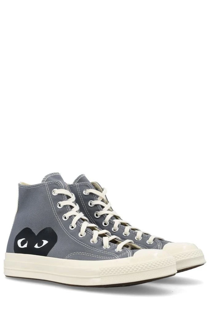 Comme des Garçons Play Comme des Garçons Play X Converse Heart Print High-Top Sneakers 3