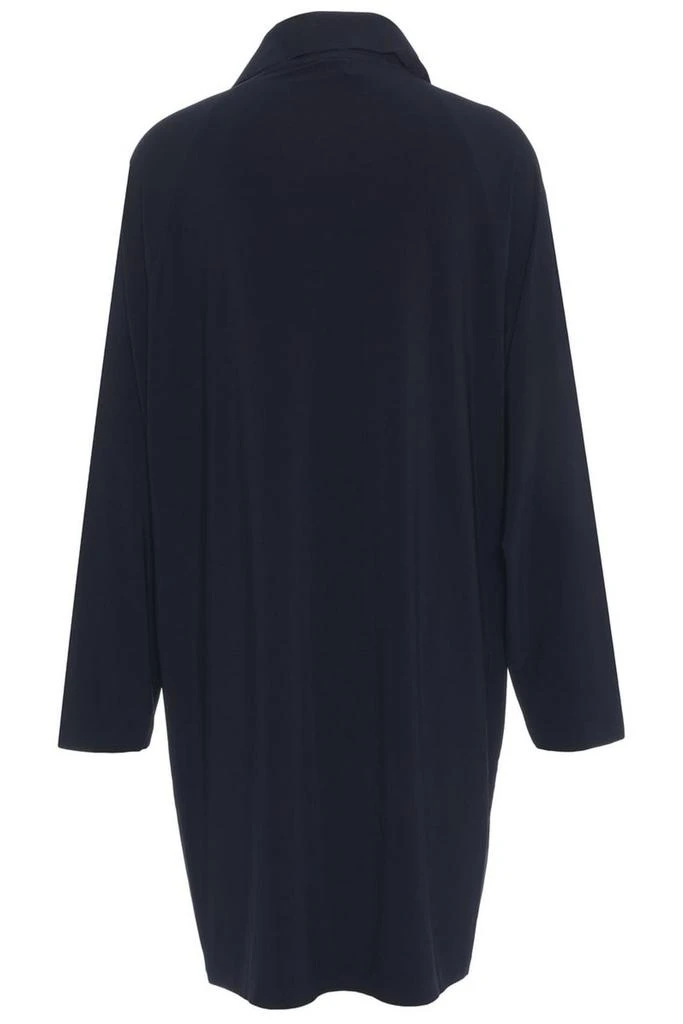 Norma Kamali Norma Kamali Collared Open-Front Coat 2