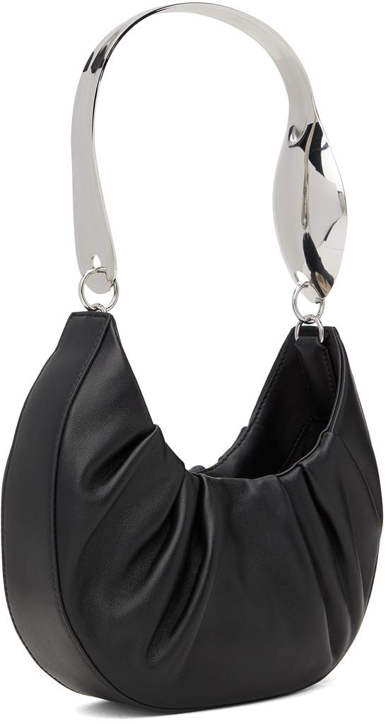 Puppets and Puppets Black Spoon Bag
