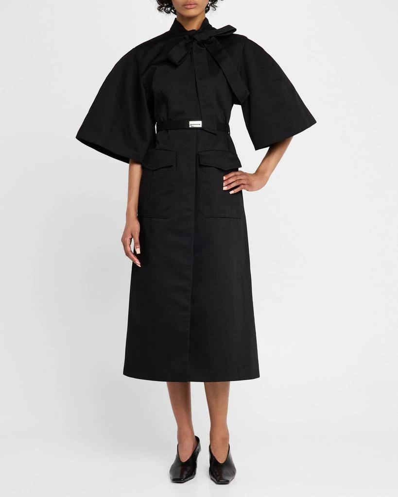 Alexis Ilardi Belted Short-Sleeve Dress 4