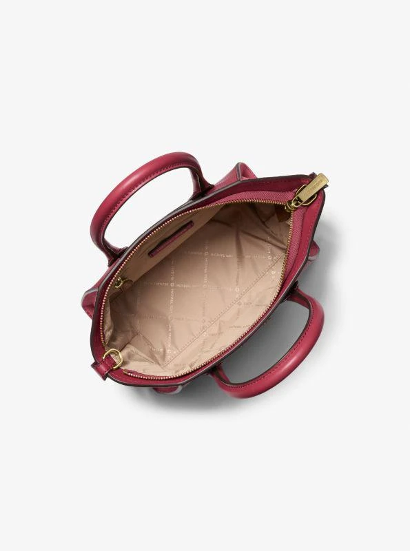 Michael Kors Avril Small Pebbled Leather Satchel 2