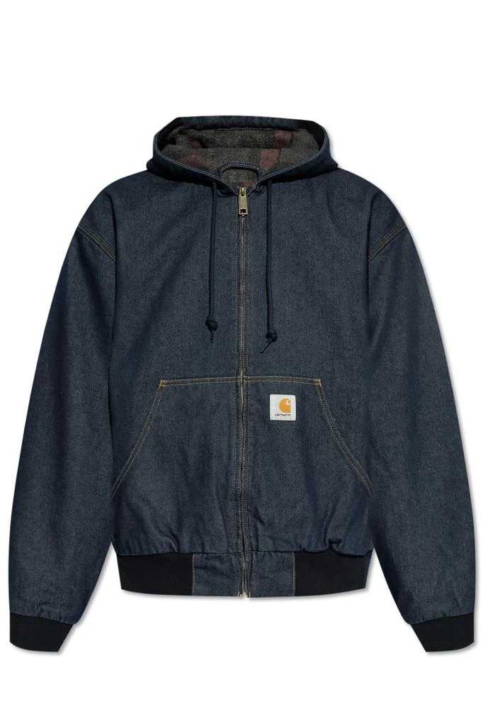 Carhartt WIP Denim jacket with hood 1