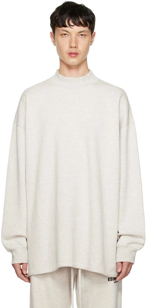 Essentials Off-White Relaxed Sweatshirt 1