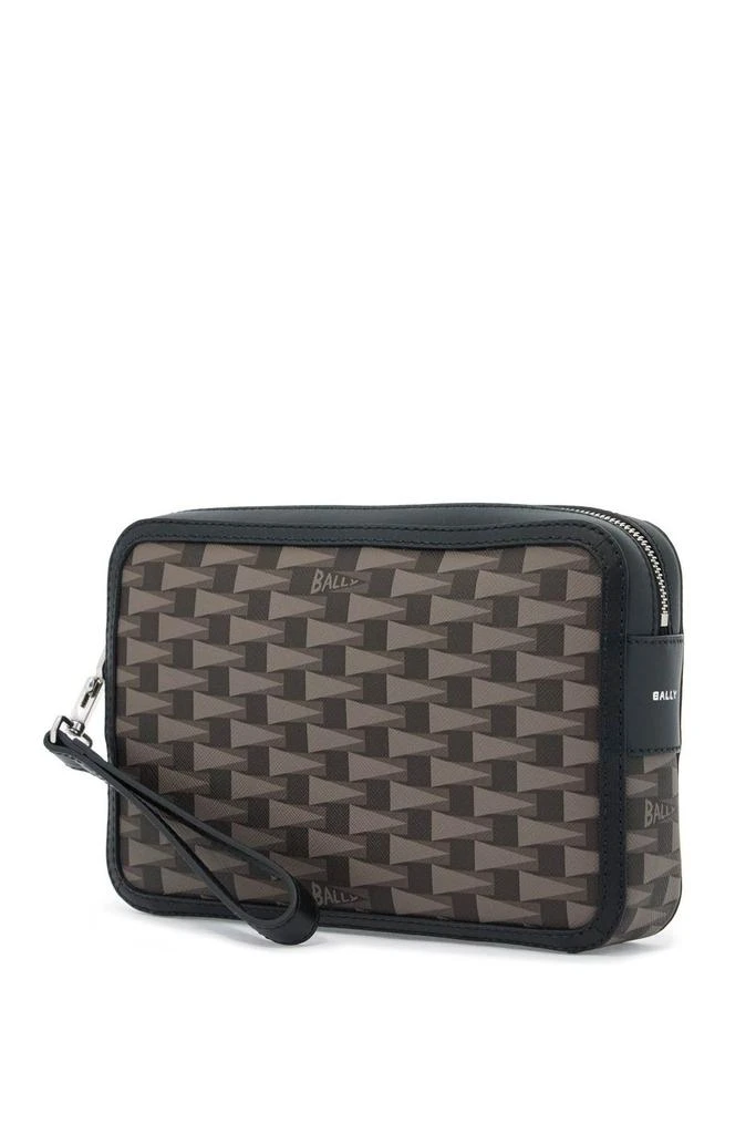 Bally Bally All-Over Pennant Printed Zipped Pouch 3