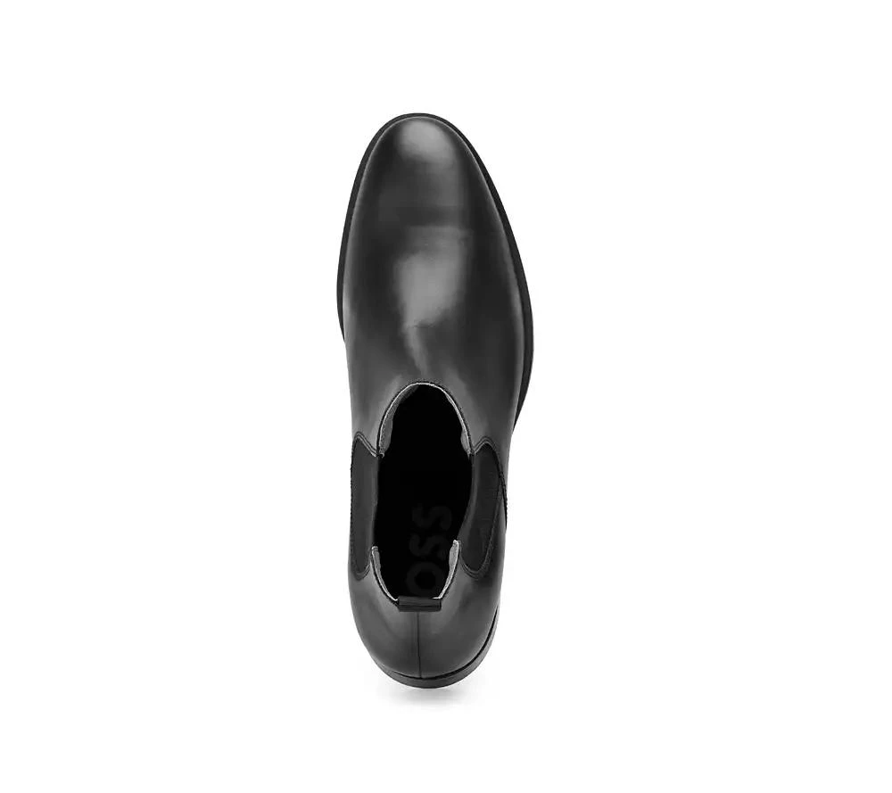 Hugo Boss Men's Colby Leather Chelsea Slip On Boot 5