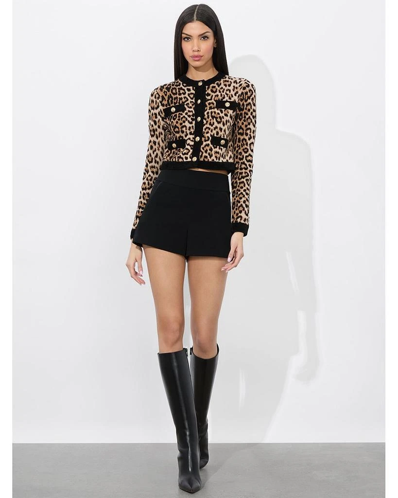 Alice + Olivia Claira Leopard Print Cardigan 2