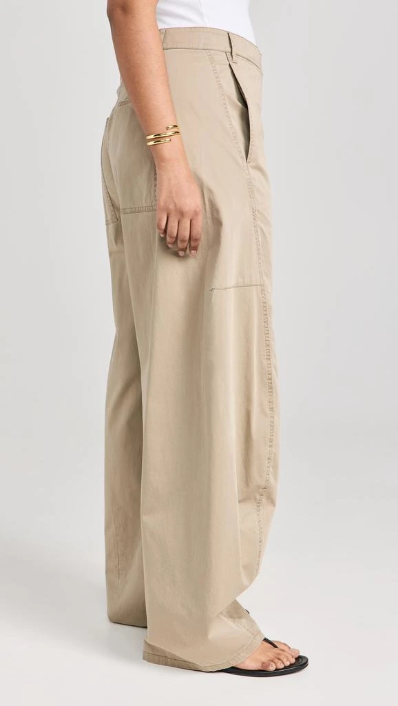 Tibi Garment Dyed Silky Cotton Sid Chino Pants 10