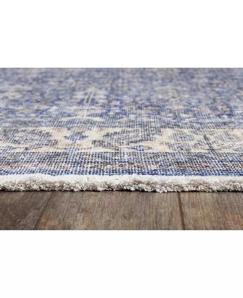 Momeni Helena HEL-4 Blue 2'6" x 10' Runner Rug 3