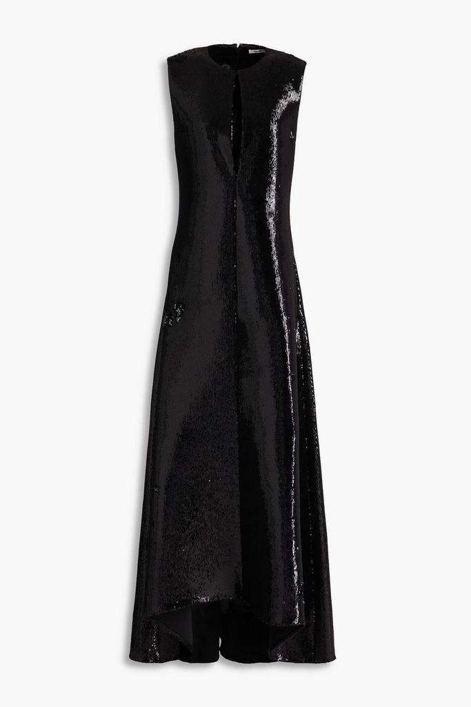 Peter Do Sequined neoprene maxi dress