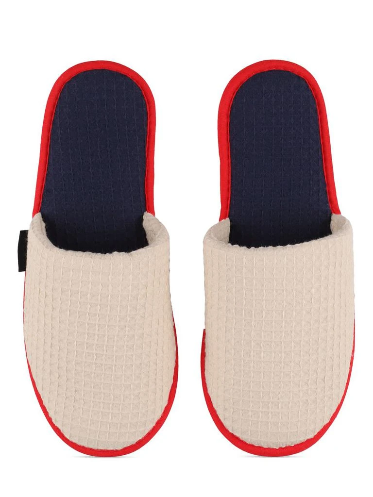 HAY Waffle Cotton Blend Slippers 3