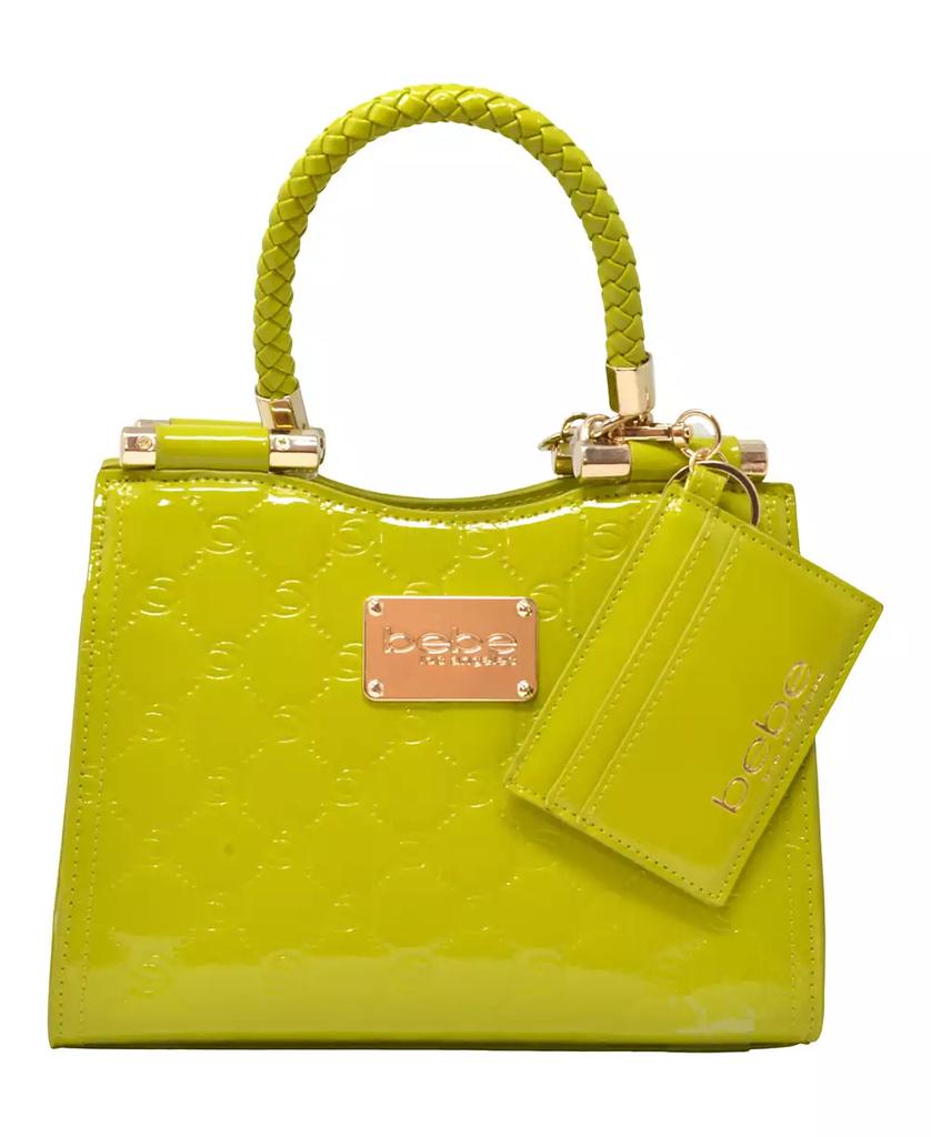 Bebe Dana Monogram Top Handle Crossbody