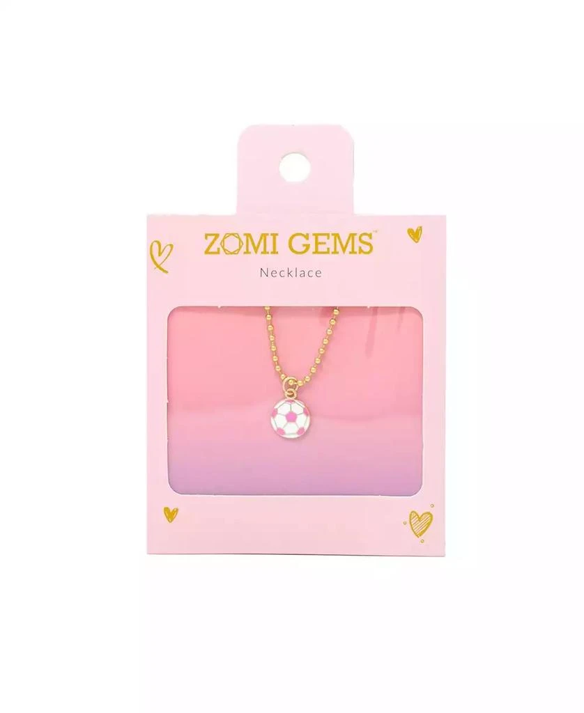 ZOMI GEMS Soccer Ball Necklace 2