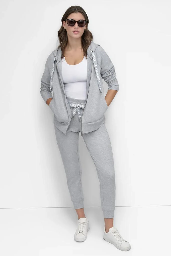 DKNY LOGO DRAWSTRING PERFORMANCE HOODIE 6