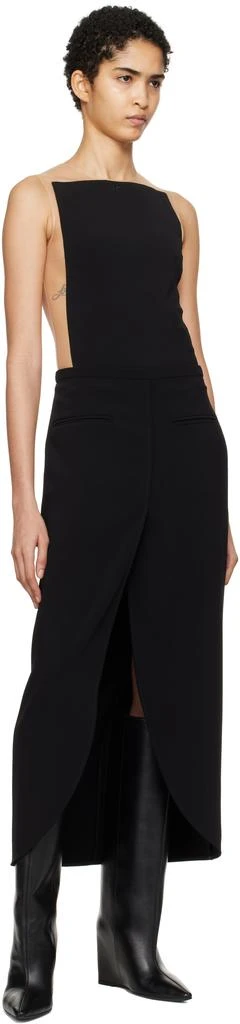 Courrèges Black & Beige Illusion Bodysuit 5