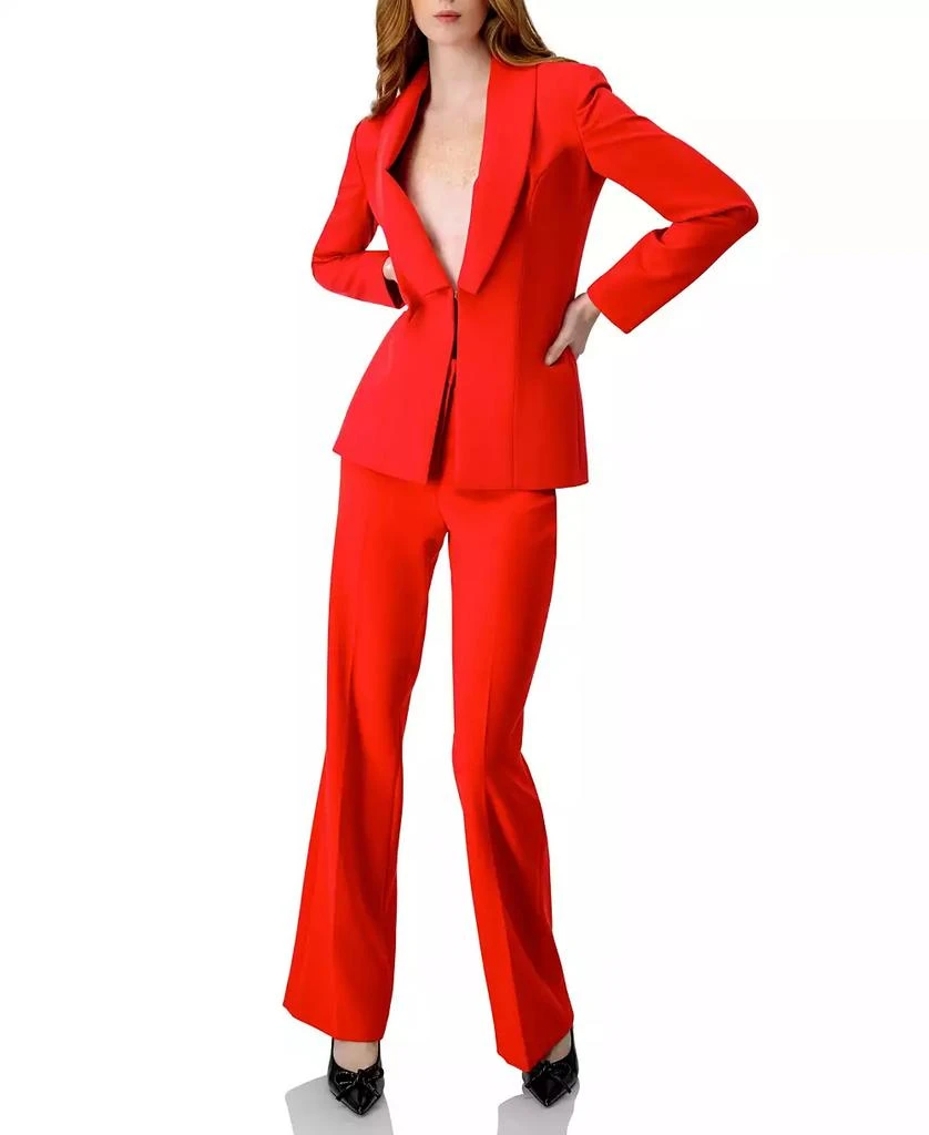 Ivonne Women
s Blazer with Shawl Lapel 3