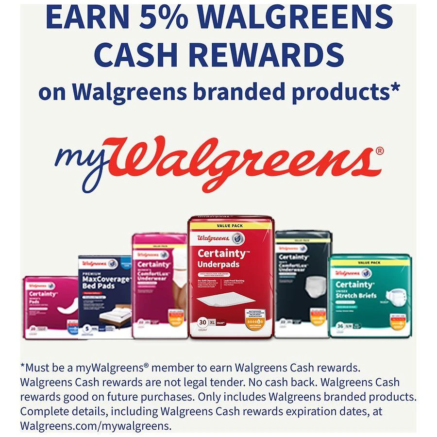 Walgreens Incontinence Guards for Men, Maximum Absorbency 5
