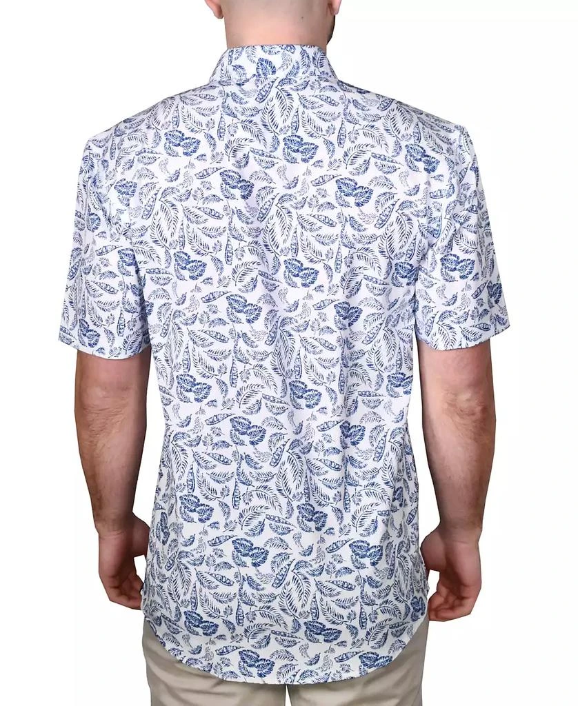 Vintage 1946 Men's Printed Short-Sleeve Woven Shirt 2