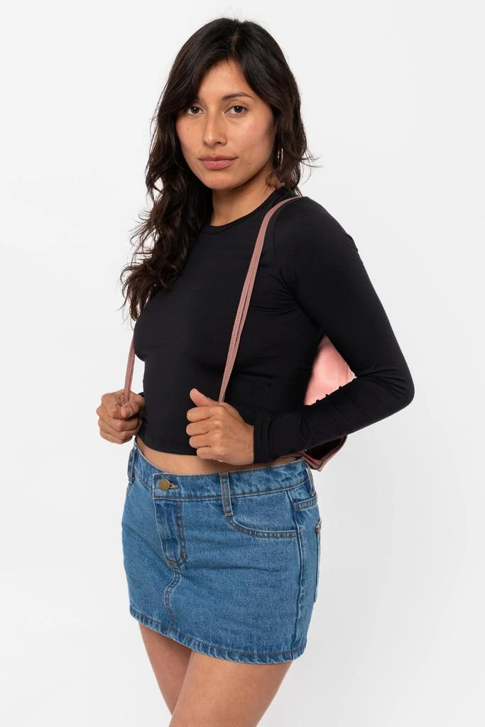 Los Angeles Apparel RLH3414 - Unisex Leather Drawstring Backpack 26