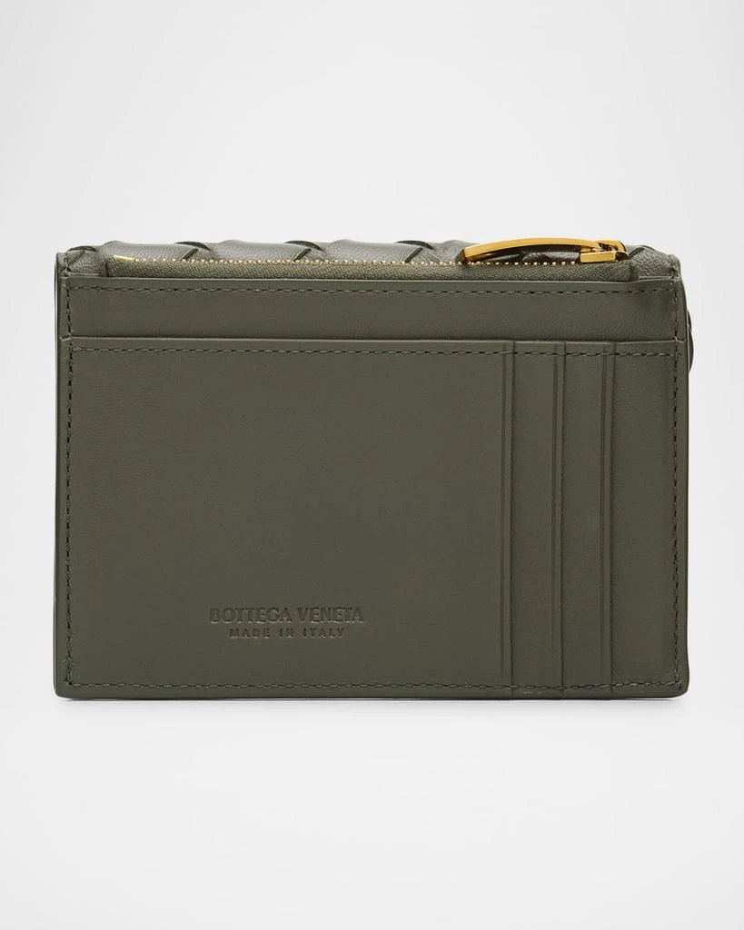 Bottega Veneta Andiamo Intrecciato Leather Zipped Card Case 4