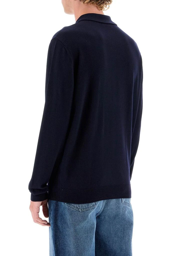 A.P.C. jacob wool pullover polo sweater 3