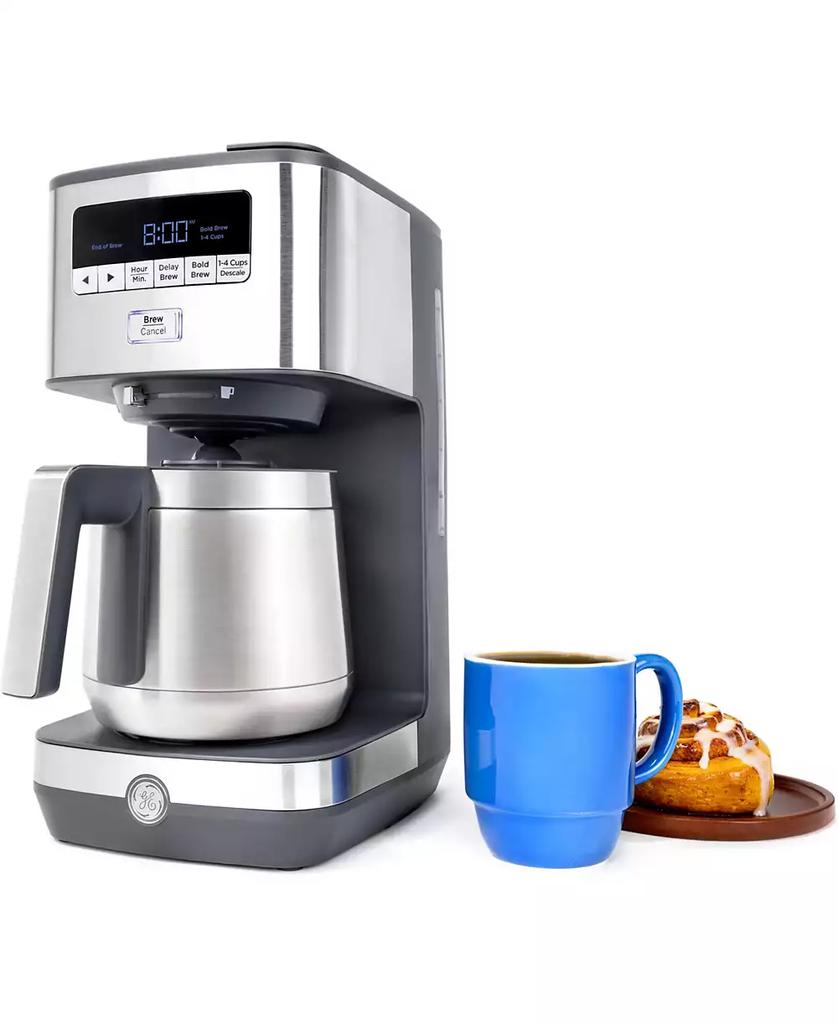 GE Appliances 10 Cup Drip Coffee Maker with Single Serve