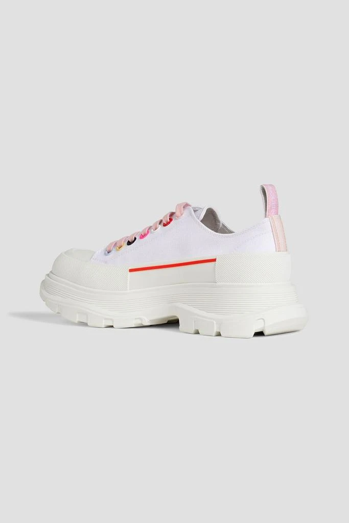 Alexander McQueen Tread Slick canvas sneakers 3