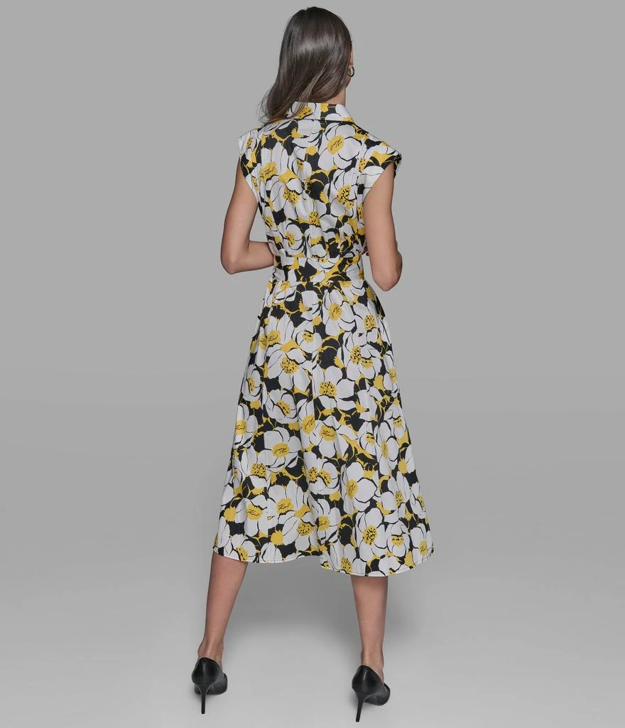 Karl Lagerfeld Paris FIT & FLARE FLORAL DRESS 2