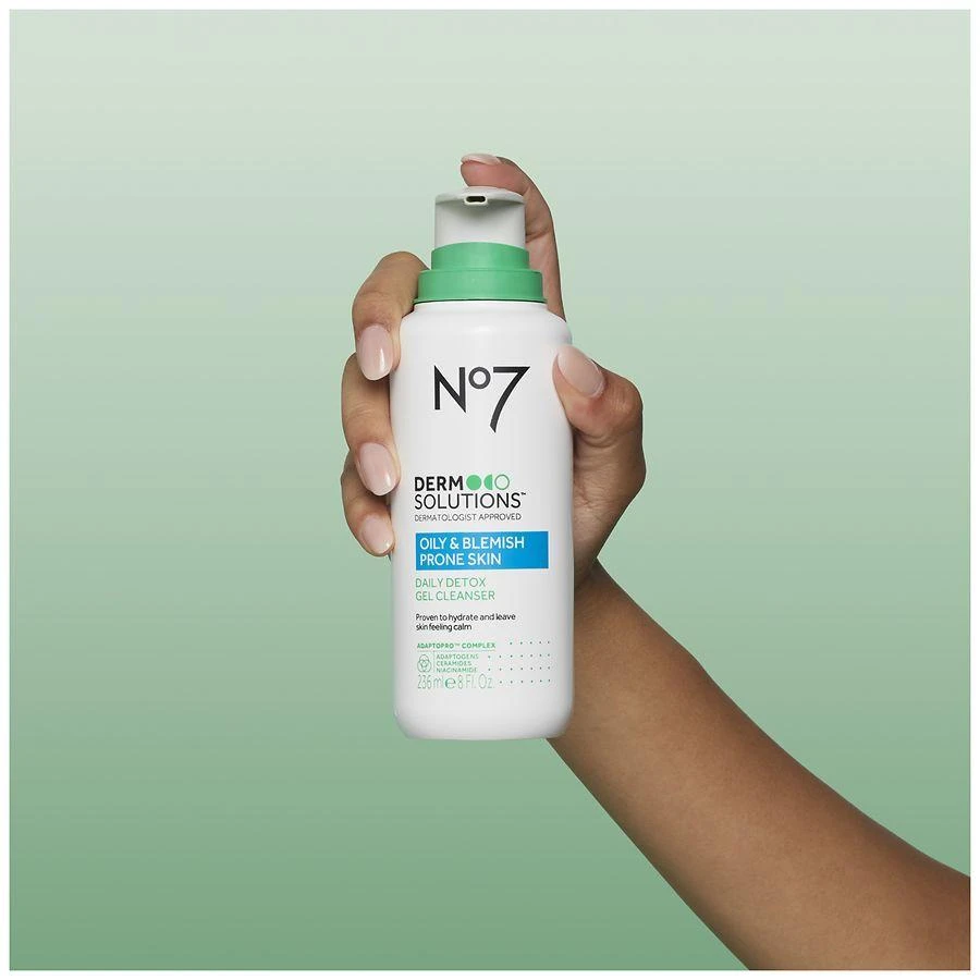 No7 Derm Solutions Daily Detox Gel Cleanser 5