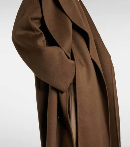 Róhe Scarf-detail wool coat 5