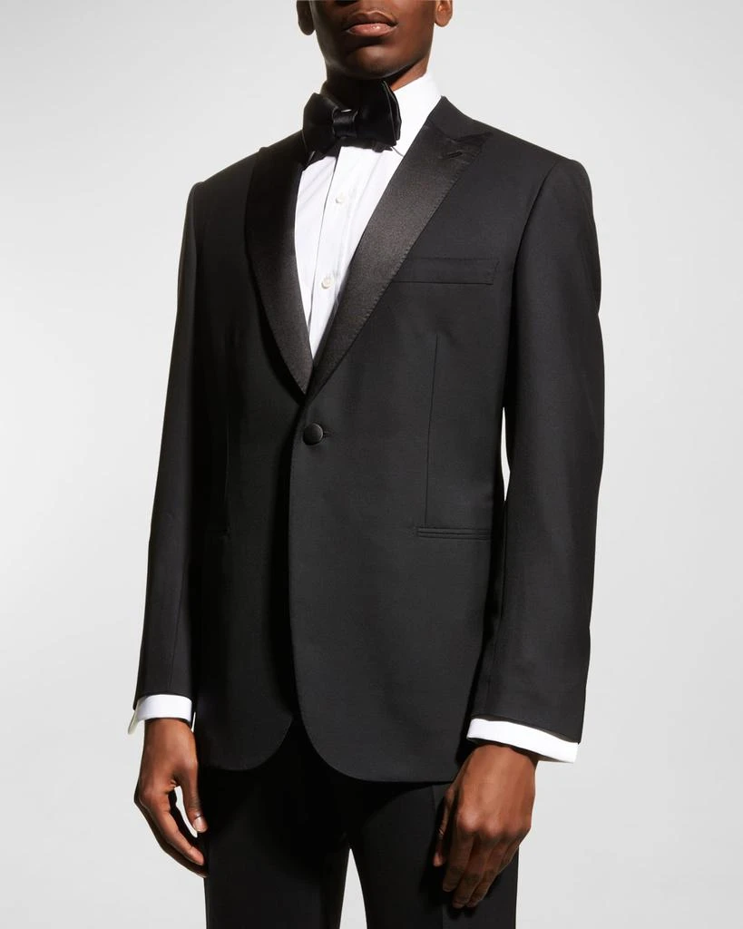 Brioni Men's Solid Wool Tuxedo 3