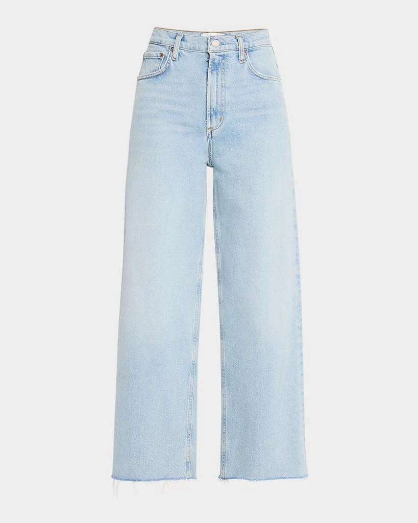 AGOLDE Ren High-Rise Wide-Leg Jeans 1