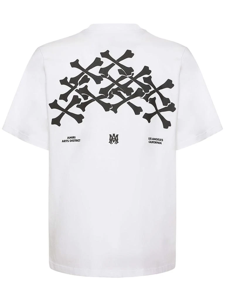 AMIRI Bones Stacked Cotton T-shirt 1