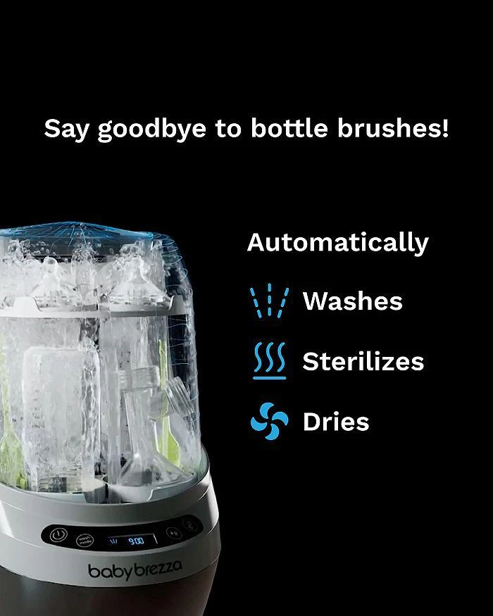 Baby Brezza Bottle Washer Pro - All In One Washer, Sterilizer, Dryer 2