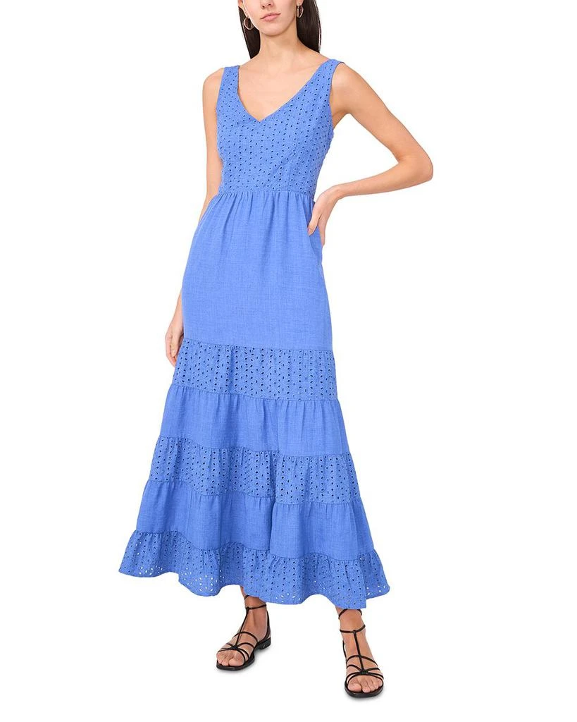 vince camuto tiered maxi dress Vince Camuto Tiered Maxi Dress In Olive Mist - 70% Off