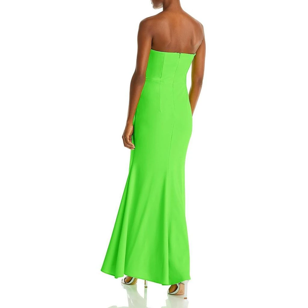 AQUA Womens Strapless Formal Evening Dress 2