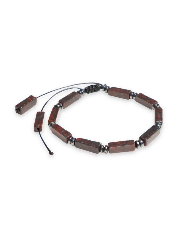 Jean Claude Dell Arte Stainless Steel & Bolo Bracelet