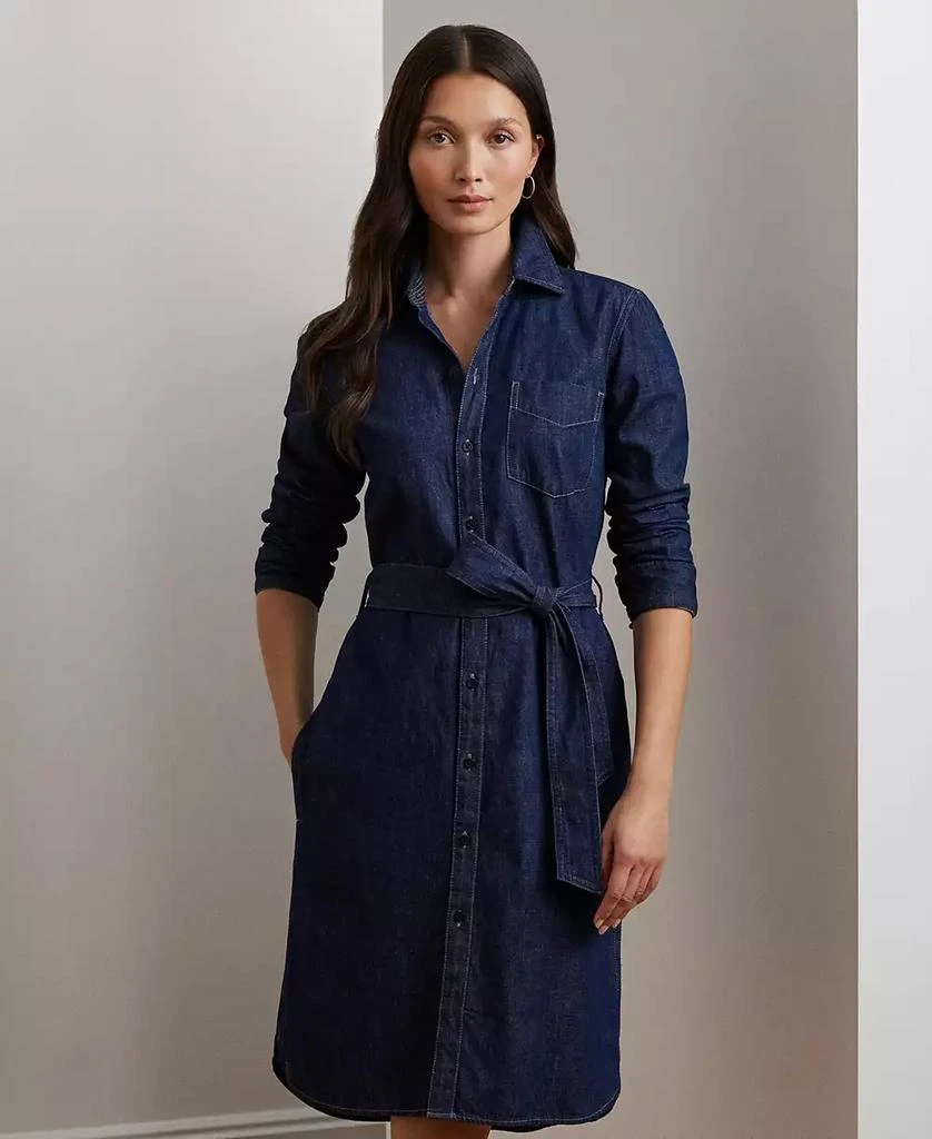 Ralph Lauren Belted Denim Shirtdress 3