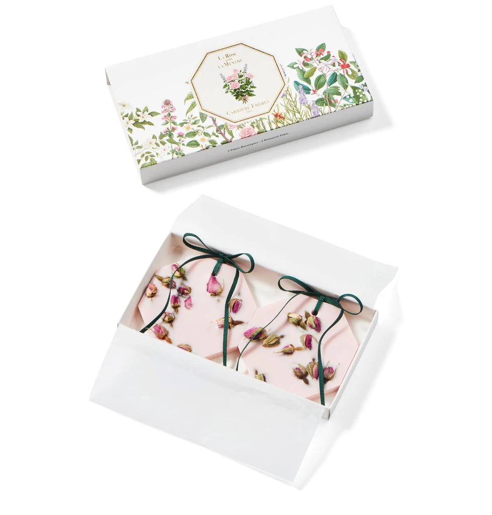 Carriere Freres Rose Mint scented botanical palet 55 g 2